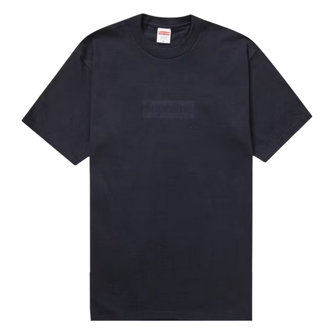 Supreme Tonal Box Logo Tee Navy