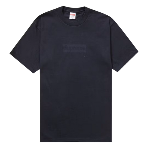 Supreme Tonal Box Logo Tee Navy | Vintage Clothing Store Canada