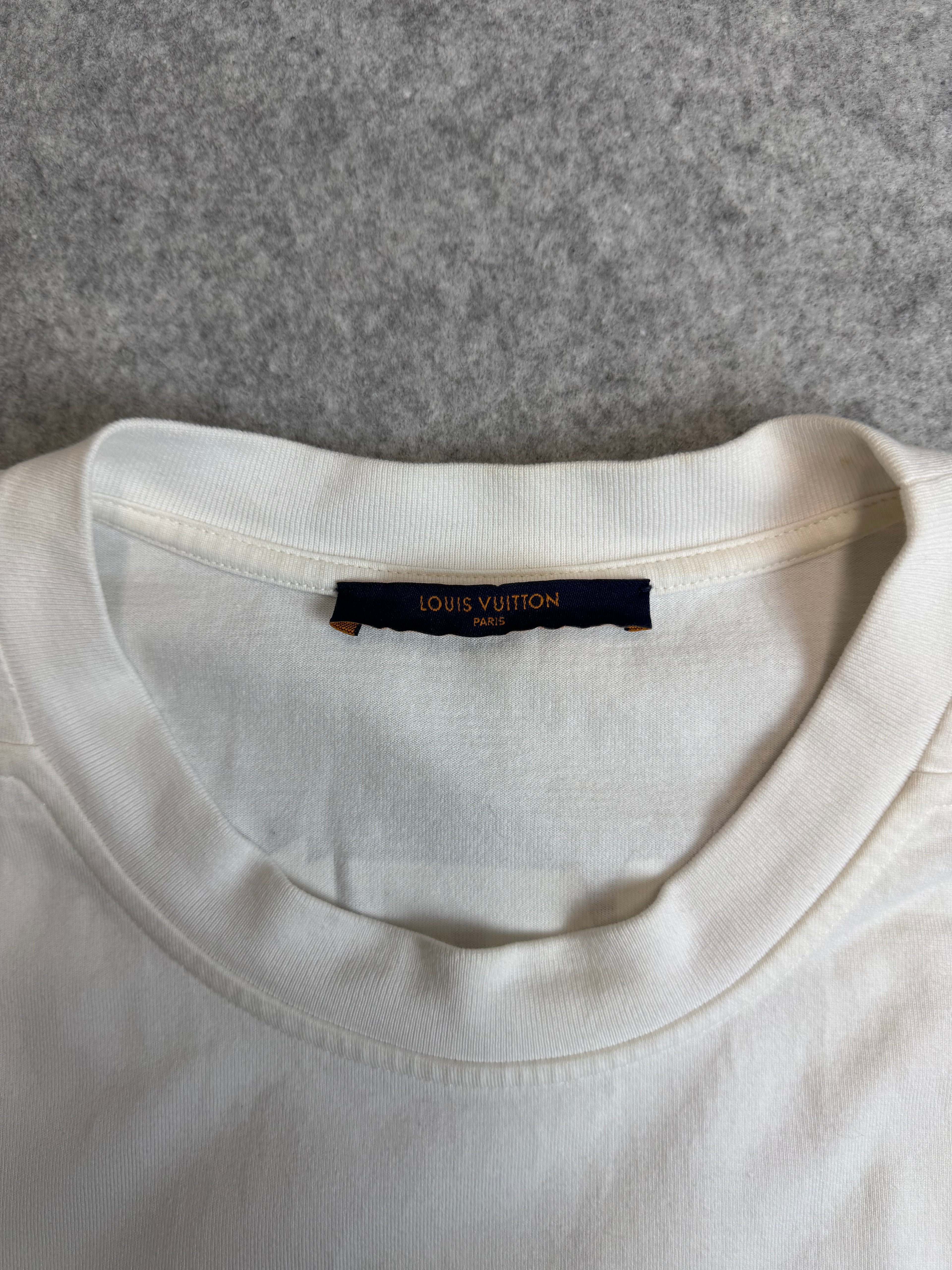 Louis Vuitton x NBA Tee White (USED)