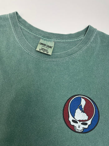 (XL) Vintage Grateful Dead Band Tee Green