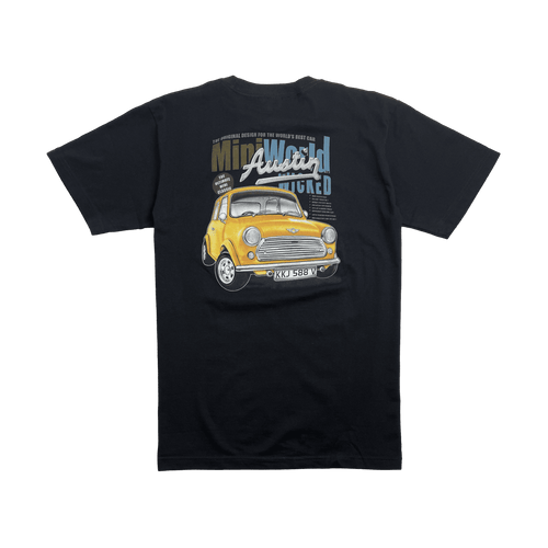 Vintage Mini Cooper Tee Black | Vintage Clothing Store Canada