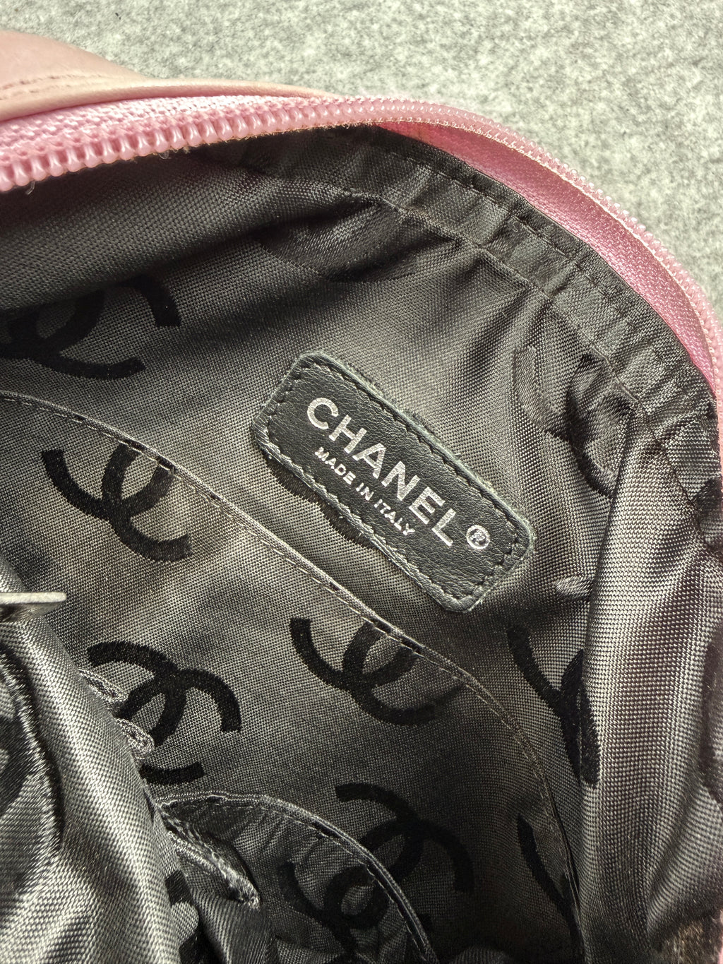 Chanel Ligne Cambon Messenger Bag Pink