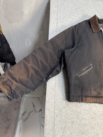 Vintage 2000’s Carhartt Detroit Jacket Distressed Black