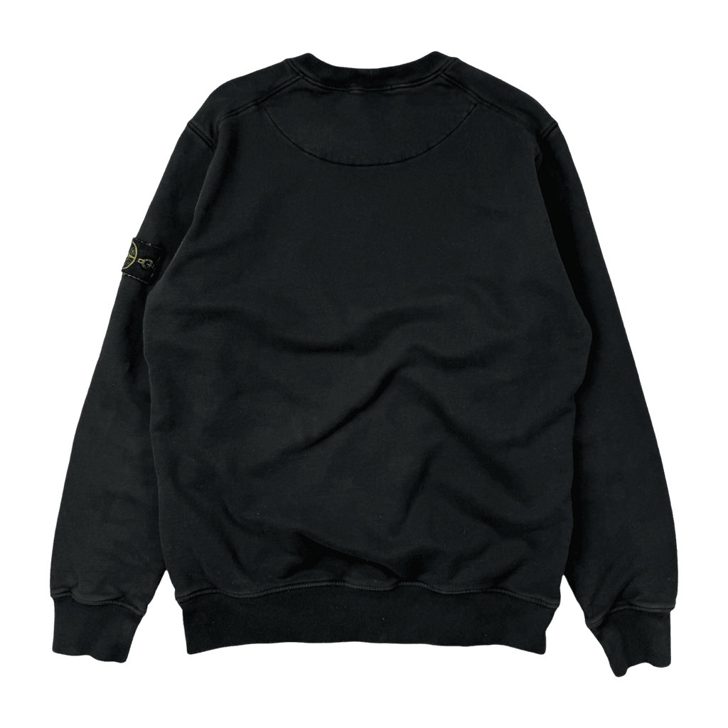 Stone Island Fleece Crewneck Black (USED)