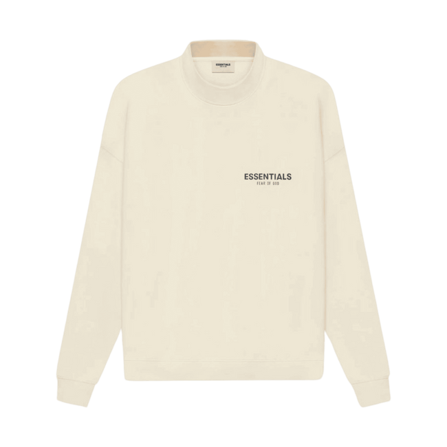 Fear Of God Essentials Mock Neck Sweater 'Buttercream'