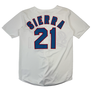 Vintage Ruben Sierra Texas Rangers Jersey