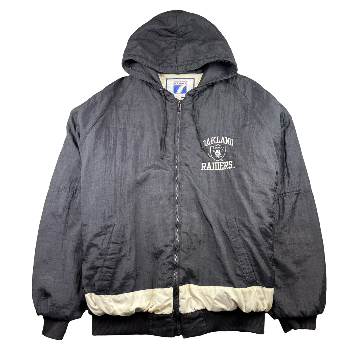 Vintage Oakland Raiders Jacket Black