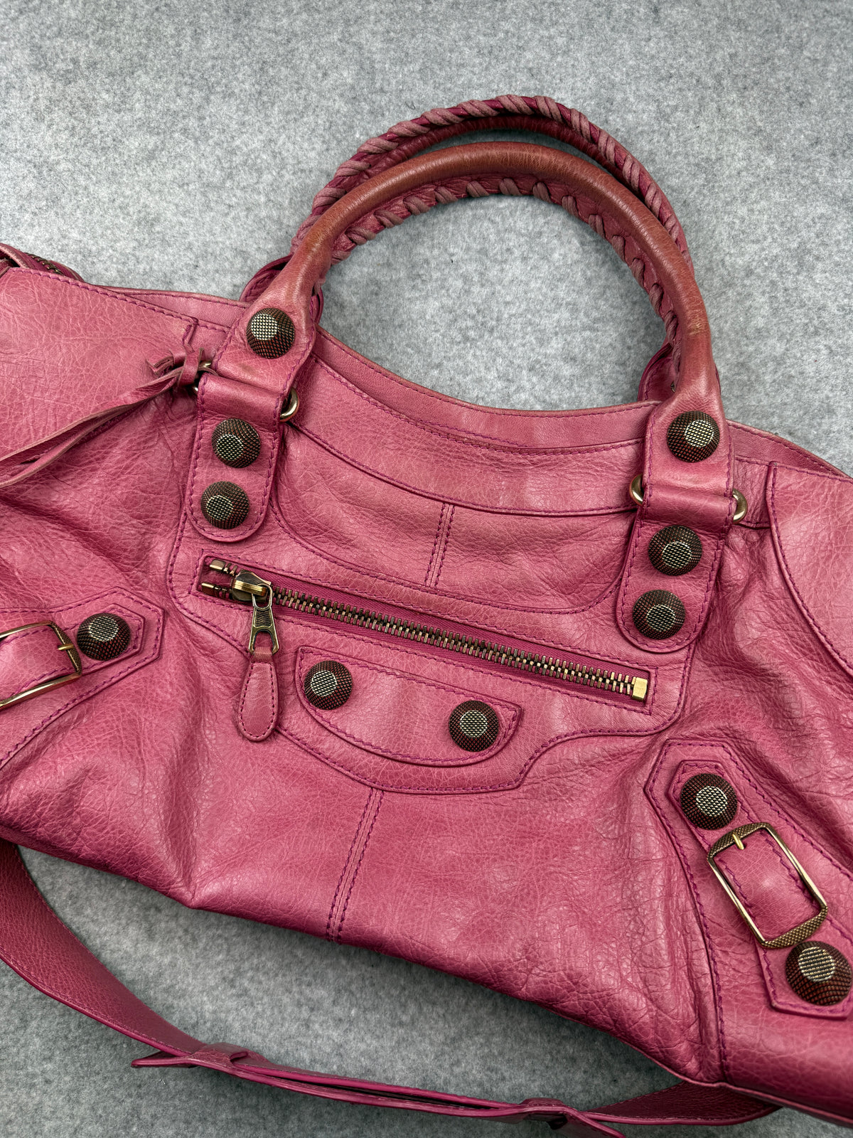 Balenciaga Giant 21 Part Time City Bag Pink
