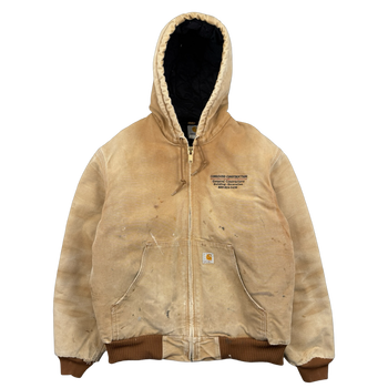Vintage Carhartt Active Hooded Jacket Khaki
