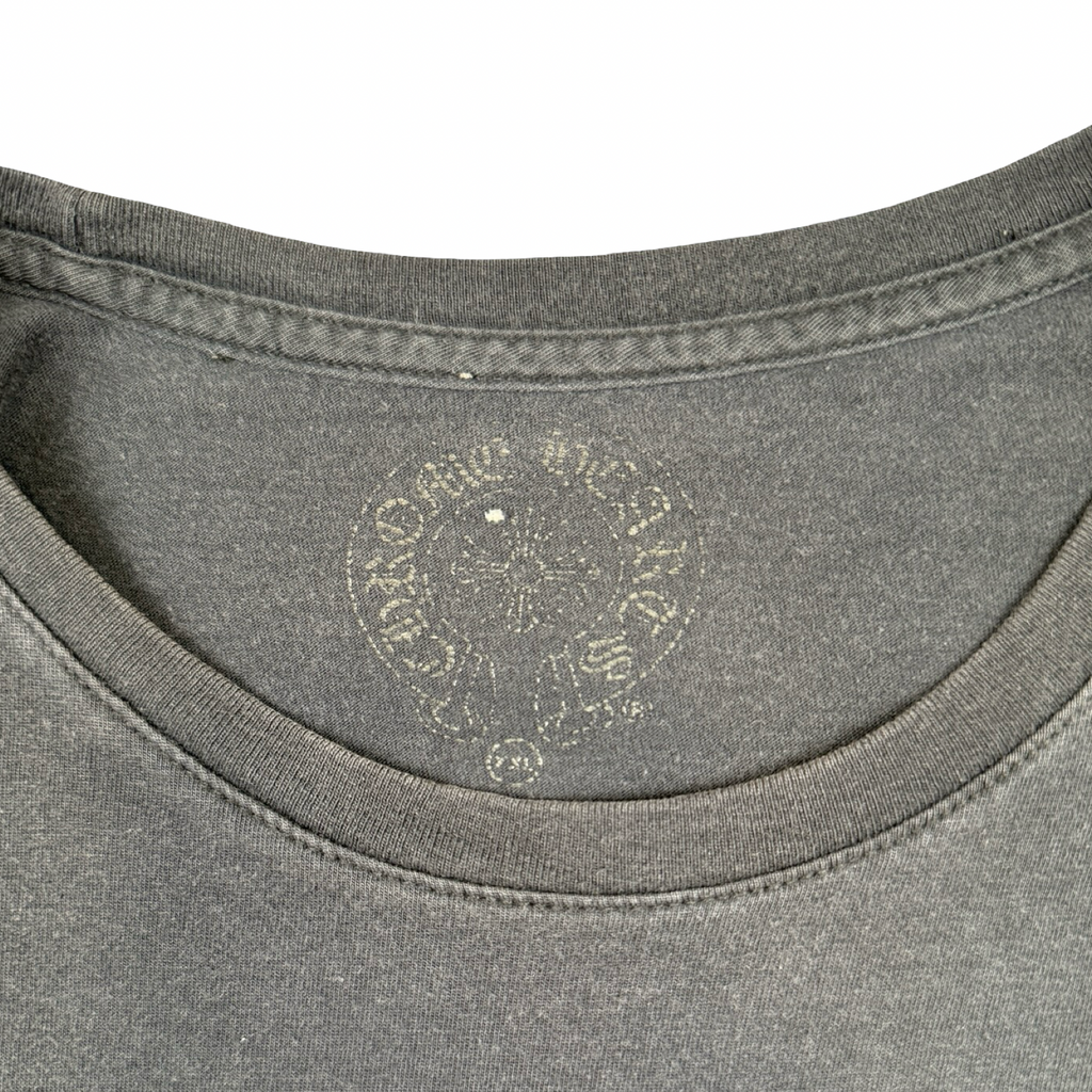 Chrome Hearts T Bar Logo Pocket Tee Black