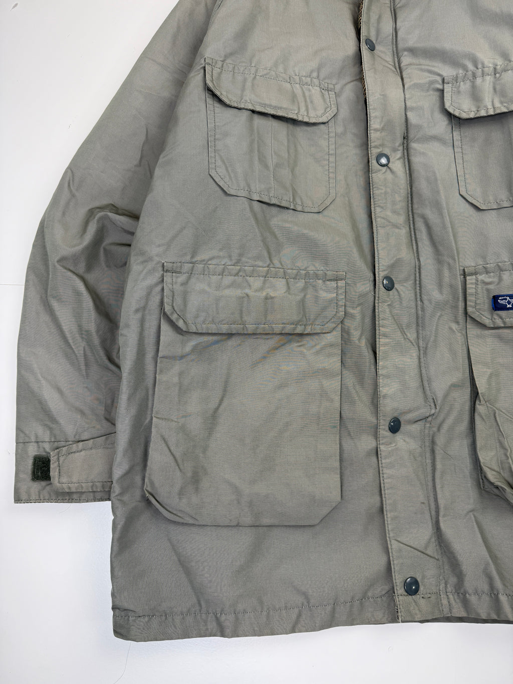 Vintage Canada Goose Wool Lined Parka Jacket Grey