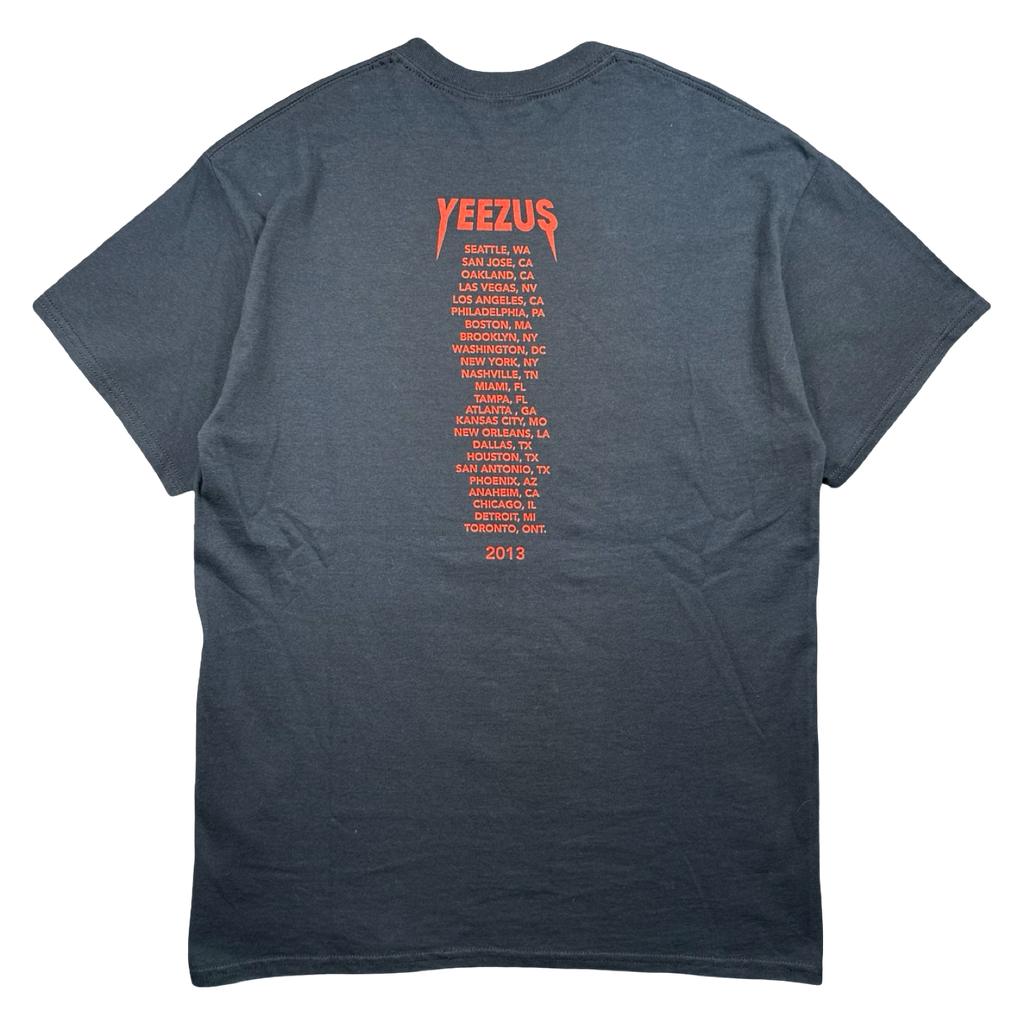 Kanye West Yeezus Skeleton God Wants You Tee Black