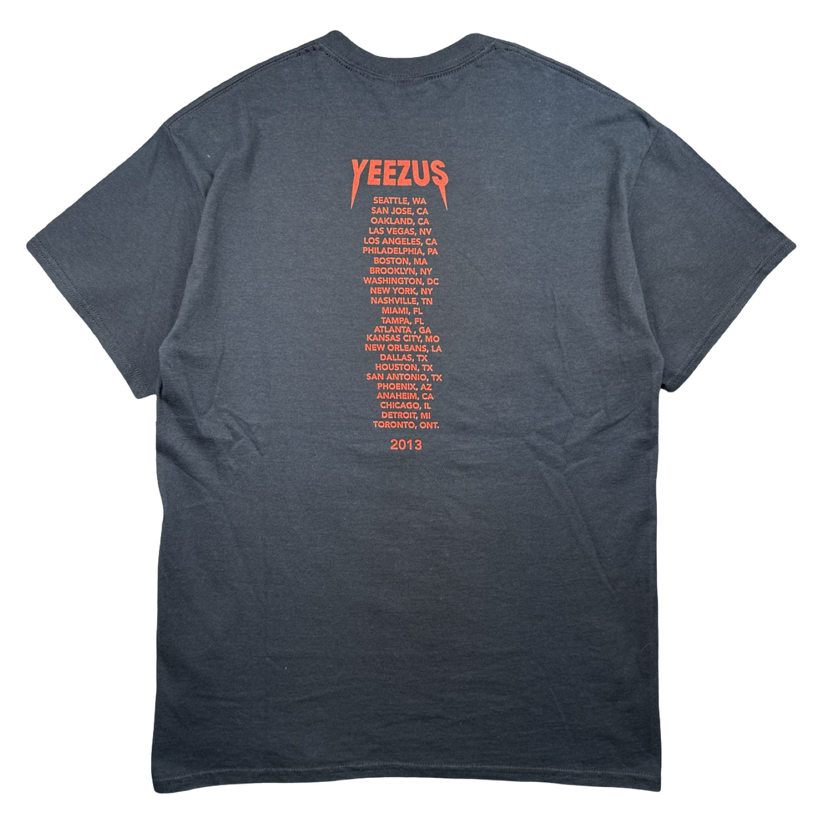 Kanye West Yeezus Skeleton God Wants You Tee Black