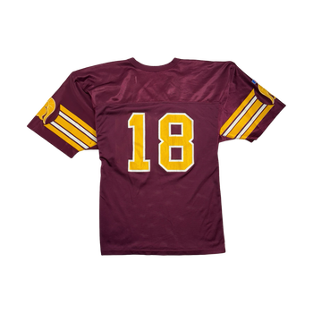 (M) Russell Athletics #18 Football Jersey Burgundy