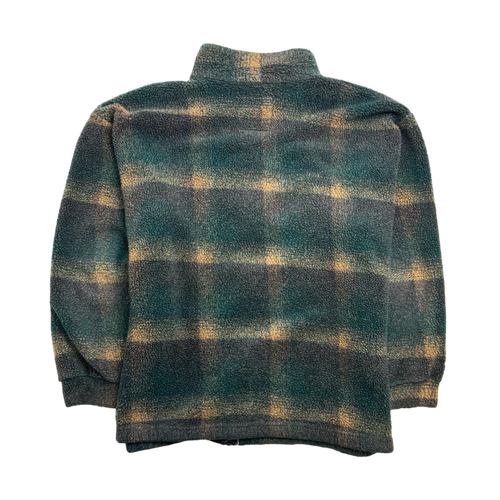 (L) Vintage Windriver Zip-Up Fleece Dark Green | Vintage Clothing Store Canada