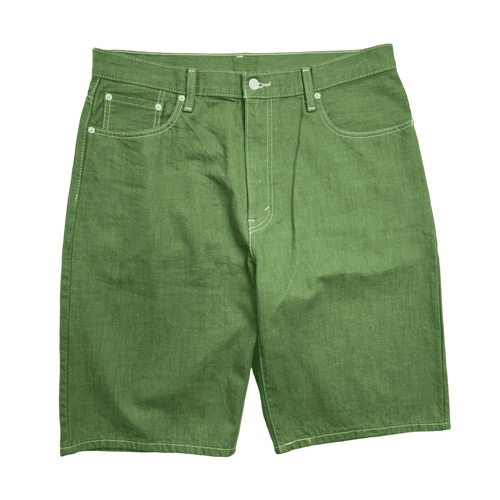 (36) Levi's 569 Denim Shorts Green | Vintage Clothing Store Canada