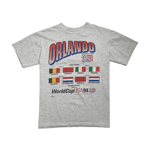 (XL) Vintage '94 Orlando World Cup Tee Light Grey | Vintage Clothing Store Canada