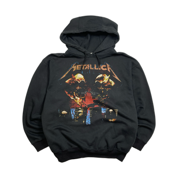 Vintage 90s Metallica Hoodie Black