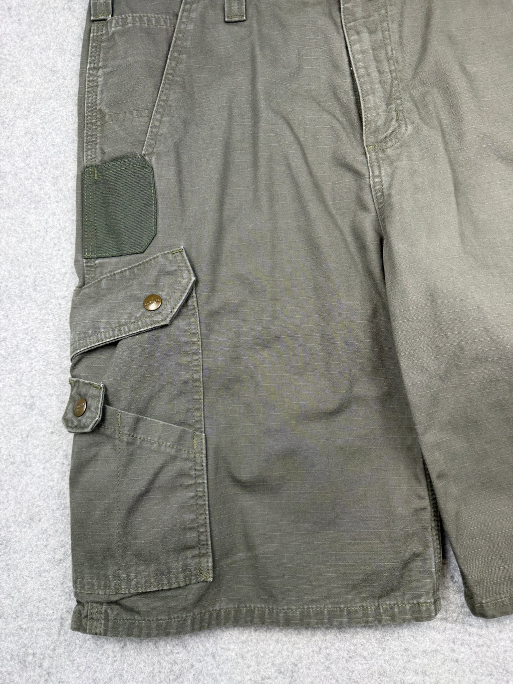 Carhartt Relaxed Fit Carpenter Cargo Shorts Moss Green