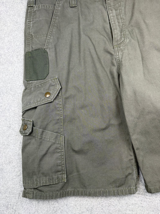 Carhartt Relaxed Fit Carpenter Cargo Shorts Moss Green | Vitnage Clothing Store Canada