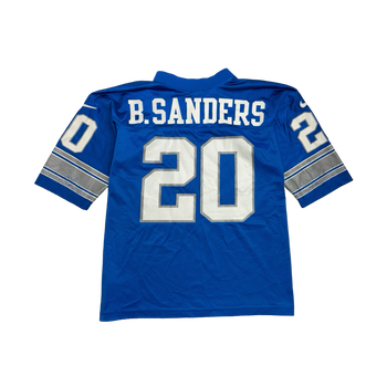 (L) Vintage Nike Barry Sanders Detroit Lions Jersey