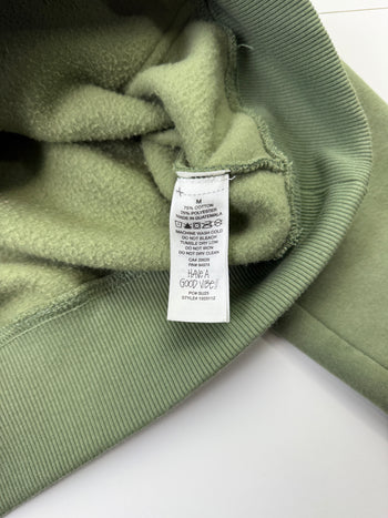 Stussy Cross Dot Hoodie Olive (USED)