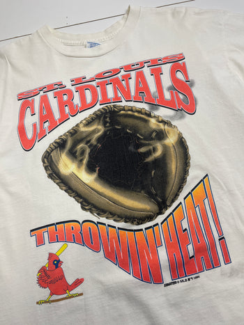 (XL) Vintage '94 St. Louis Cardinals Tee White