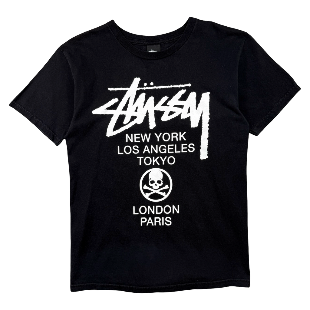 Stussy x Mastermind Japan Tee Black (USED)