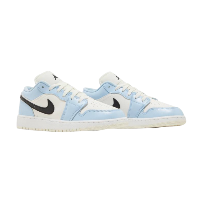 Air Jordan 1 Low GS Ice Blue Black | Vitnage Clothing Store Canada