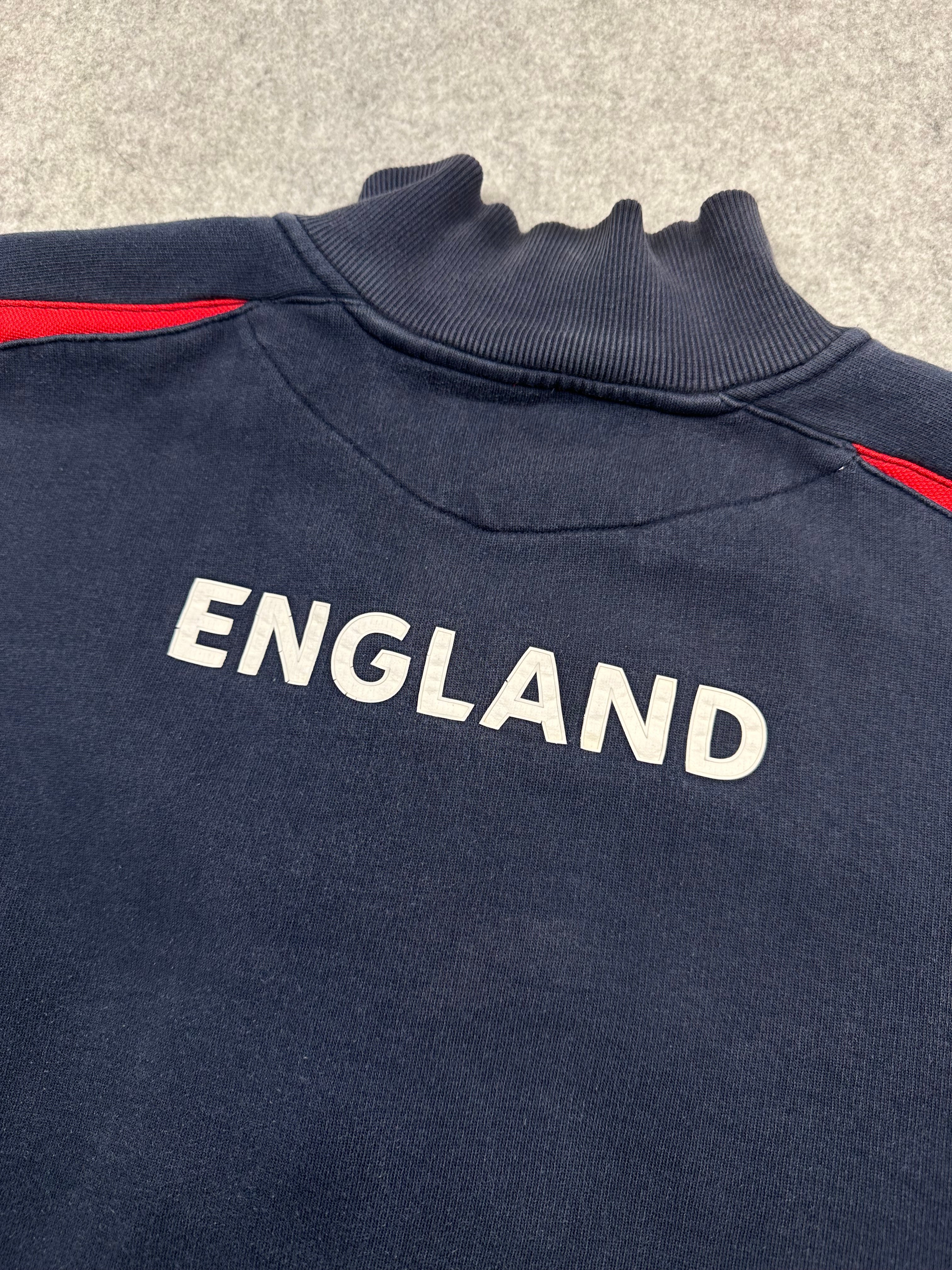 Vintage Umbro England Track Jacket Navy