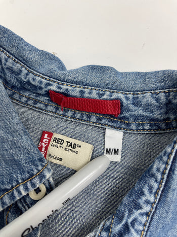 (M) Vintage Levis Denim Button Up