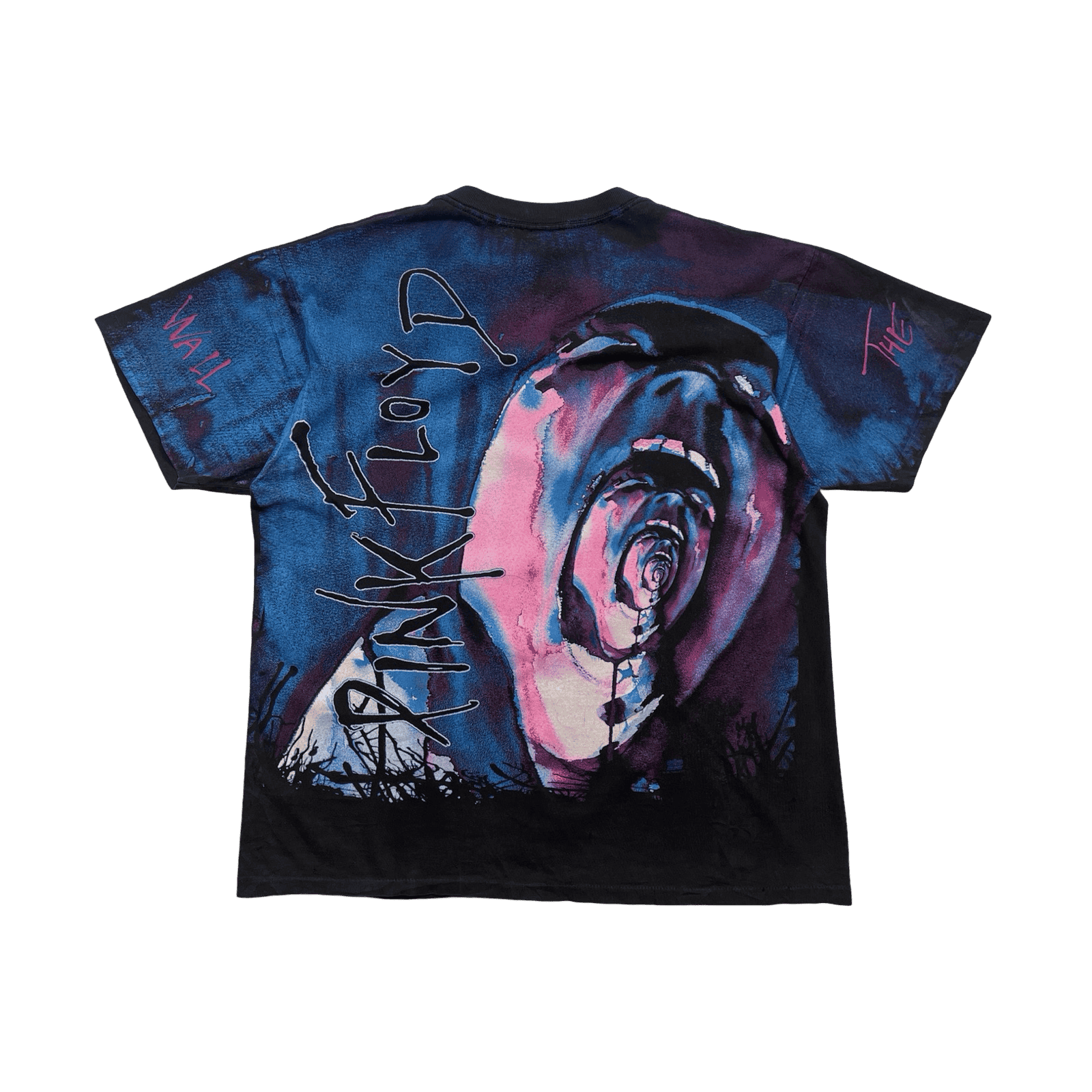 Vintage '94 Pink Floyd The Wall AOP Tee Black