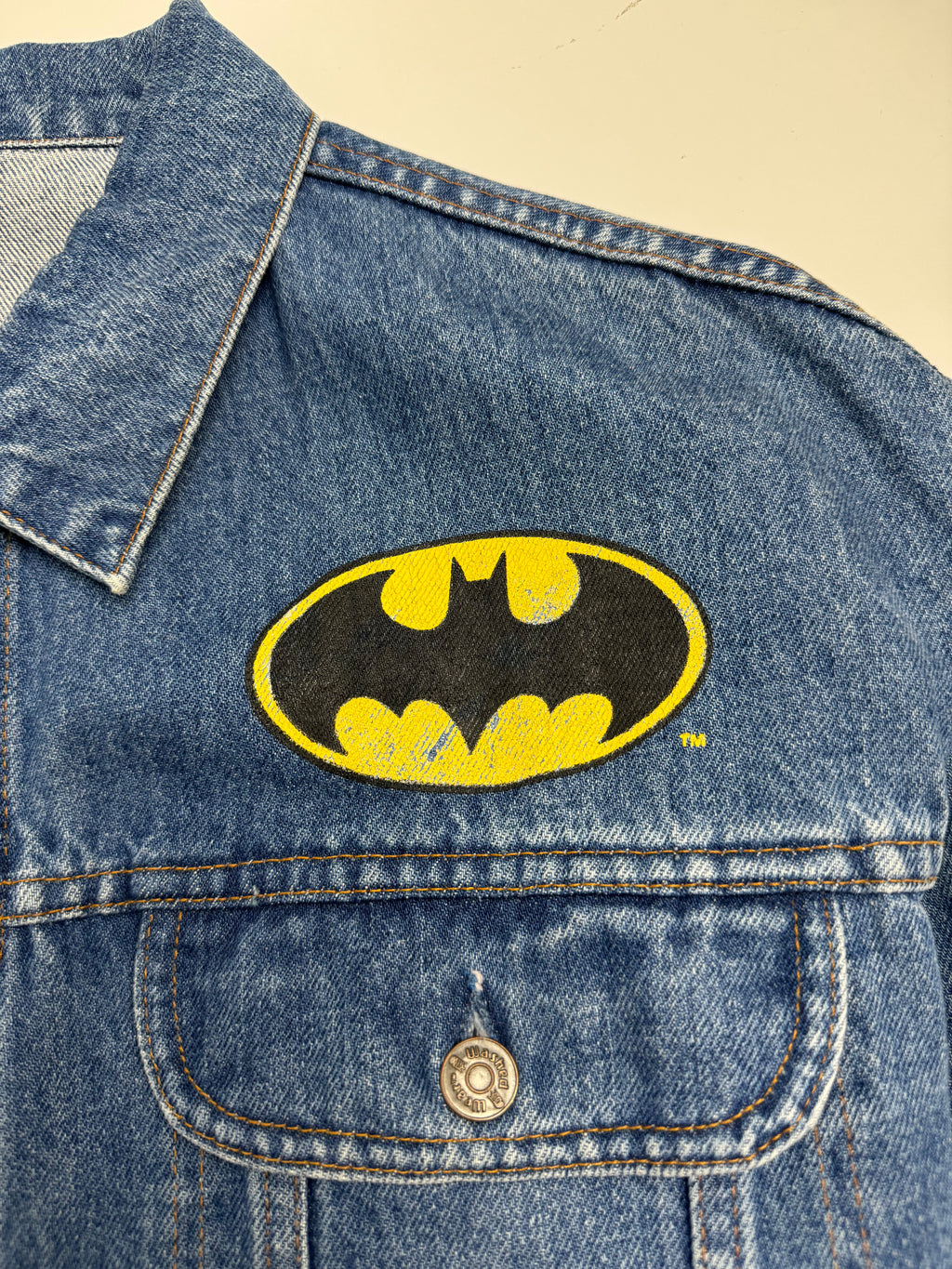 Vintage 90s Batman Denim Jacket