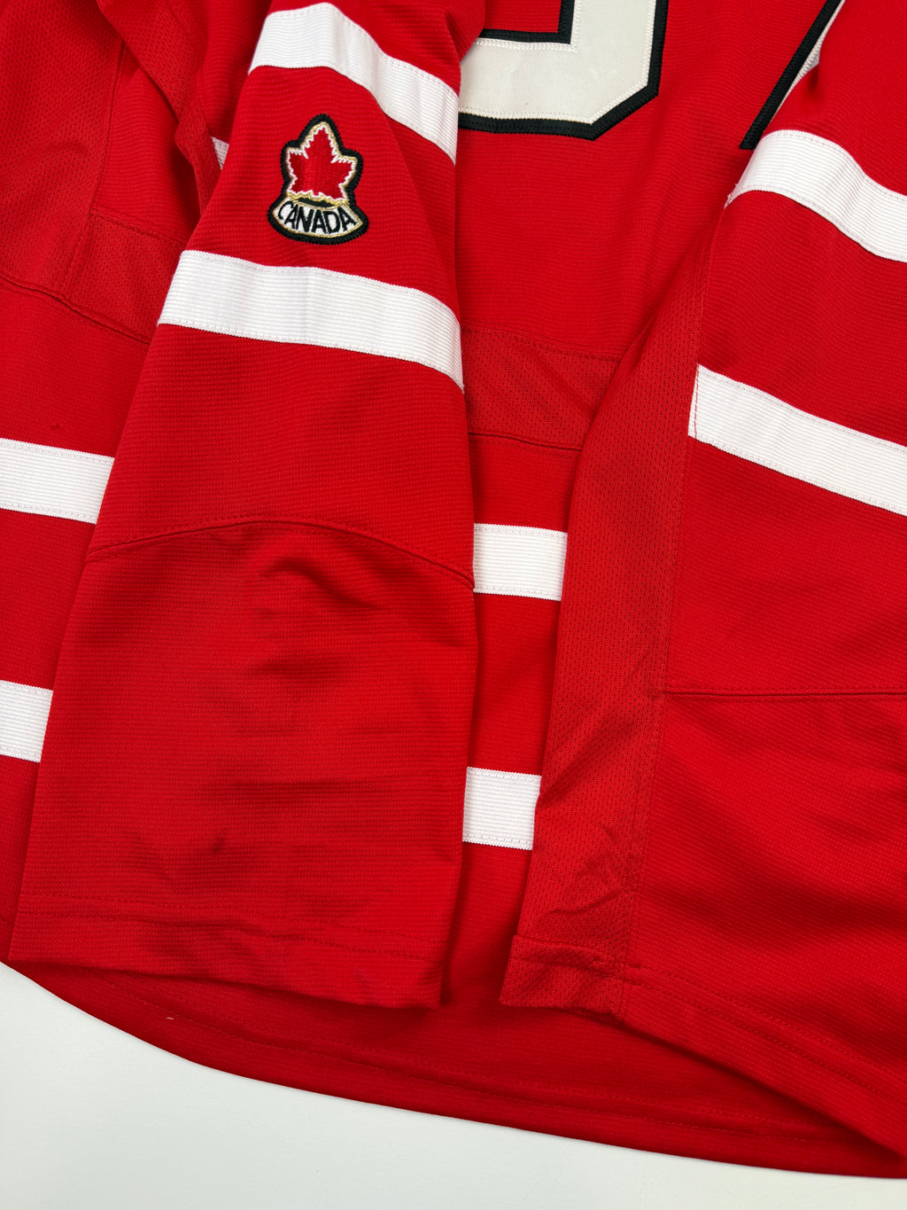 Vintage Nike Team Canada Hockey Sidney Crosby Jersey Red