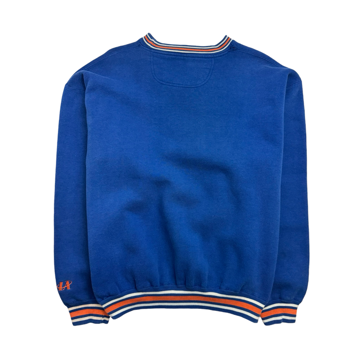 Vintage 90s NFL Denver Broncos Sweatshirt Blue | Vitnage Clothing Store Canada