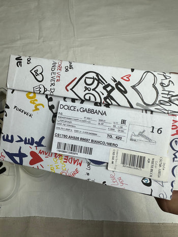 Dolce & Gabbana Portofino White Black (USED)