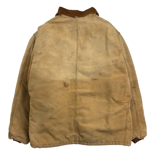 Vintage 90s Carhartt Arctic Work Jacket Tan | Vintage Clothing Store Canada
