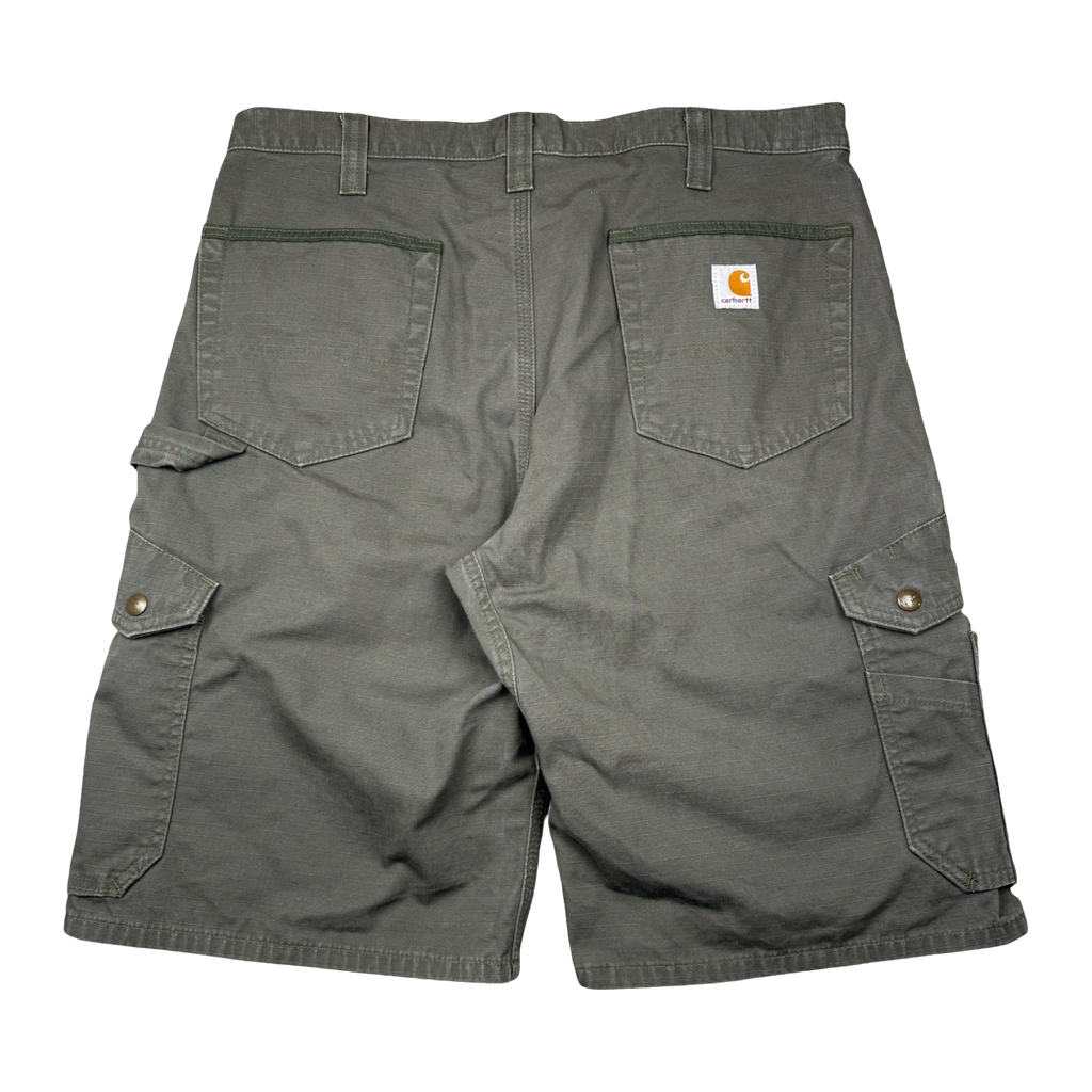Carhartt Relaxed Fit Carpenter Cargo Shorts Moss Green