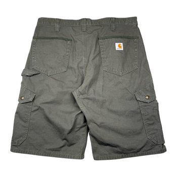 Carhartt Relaxed Fit Carpenter Cargo Shorts Moss Green