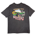 Vintage Harley Davidson Western Rally Tee Black