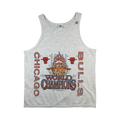 Vintage Chicago Bulls 1991 World Champions Tank Top Grey
