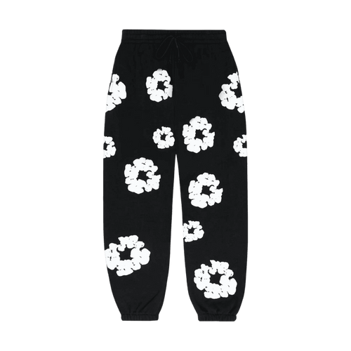 Denim Tears Cotton Wreath Sweatpants Black | Vintage Clothing Store Canada