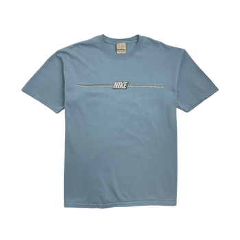 Vintage 2000s Nike Spell Out Tee Baby Blue