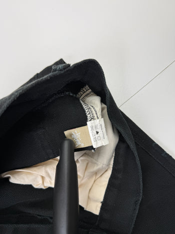 Stussy Double Knee Carpenter Pants Black (USED)