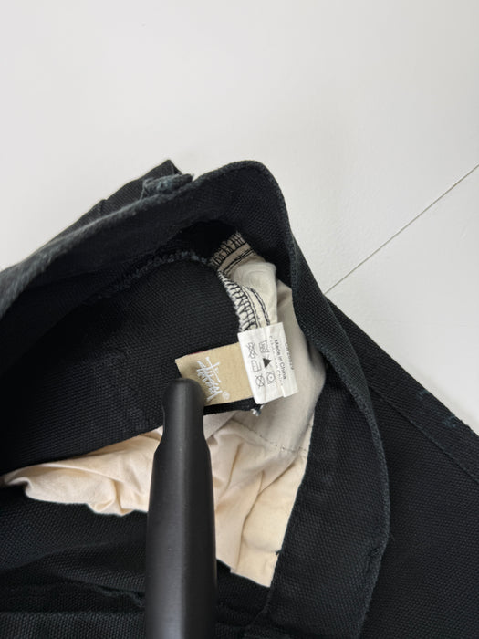Stussy Double Knee Carpenter Pants Black (USED) | Vitnage Clothing Store Canada