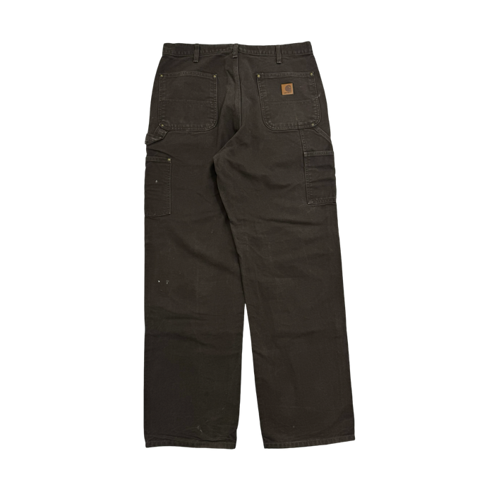 (34) Vintage Carhartt Double Knee Work Pants Brown | Vitnage Clothing Store Canada