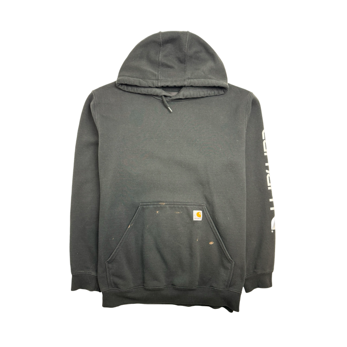 (XXL) Carhartt Sleeve Print Hoodie Black | Vitnage Clothing Store Canada