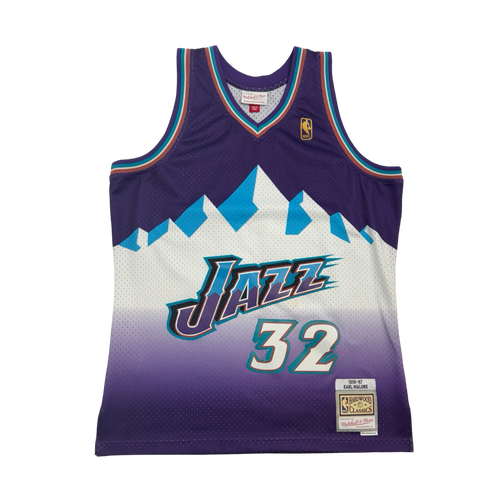 (L) Mitchell & Ness Utah Jazz Karl Malone Jersey | Vintage Clothing Store Canada