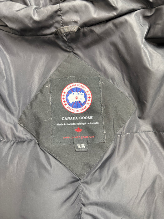 2000’s Canada Goose Expedition Parka Black (USED) | Vitnage Clothing Store Canada