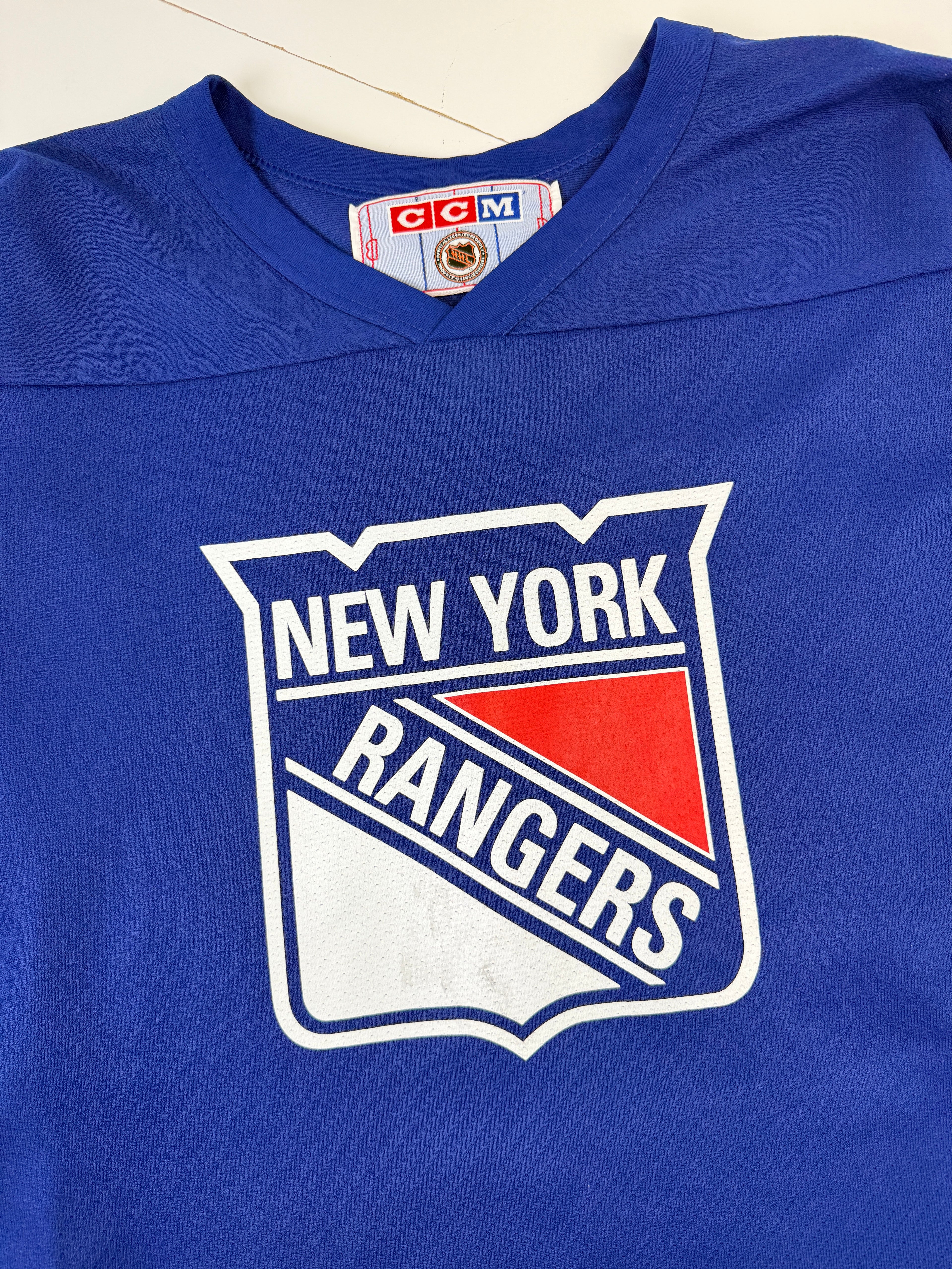 Vintage New York Rangers Wayne Gretzky Hockey Jersey
